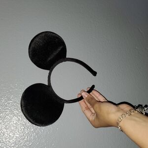 Black Mouse Ear Headband